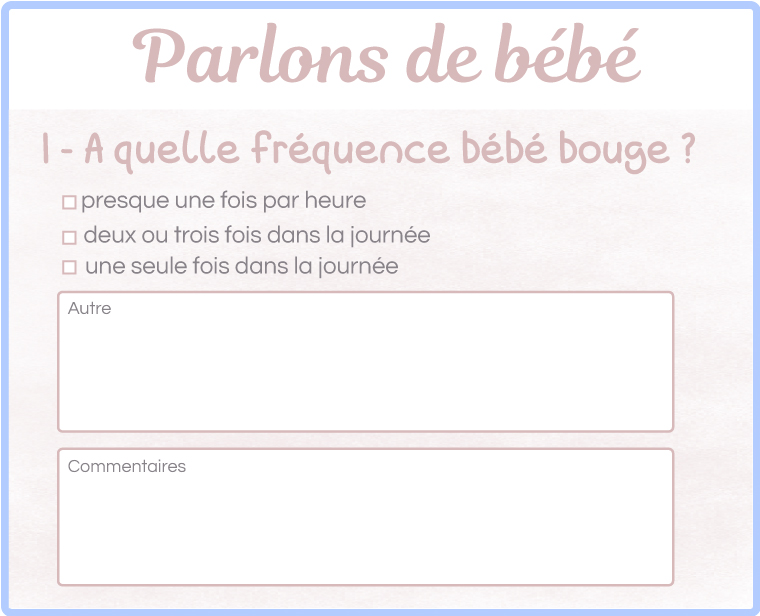 Vous remplissez le formulaire